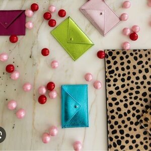 NIP Parker Thatch Teal Key & Card Holder